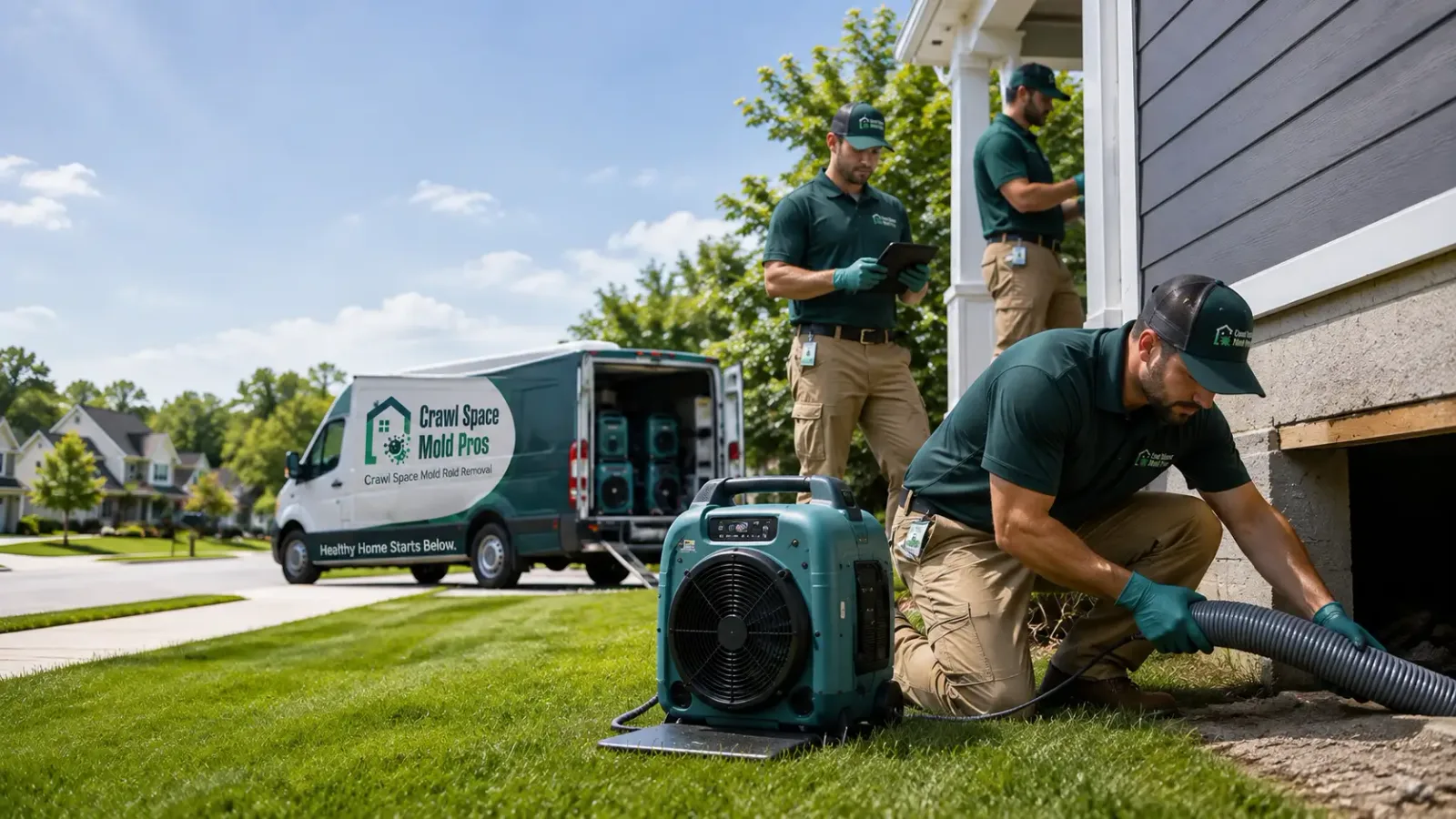 Crawl Space Mold Removal in Waverly, KY